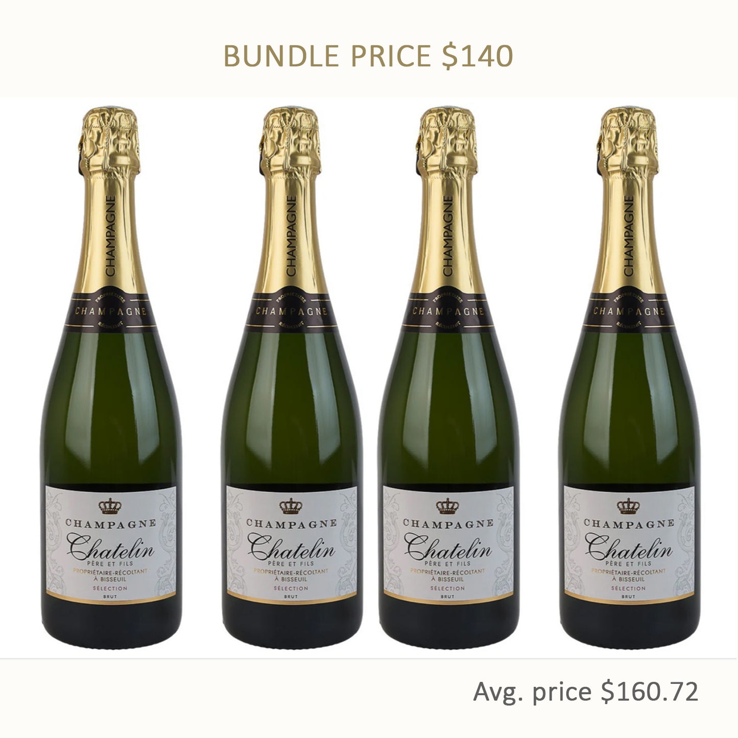Champagne Bundle: 4 bottles