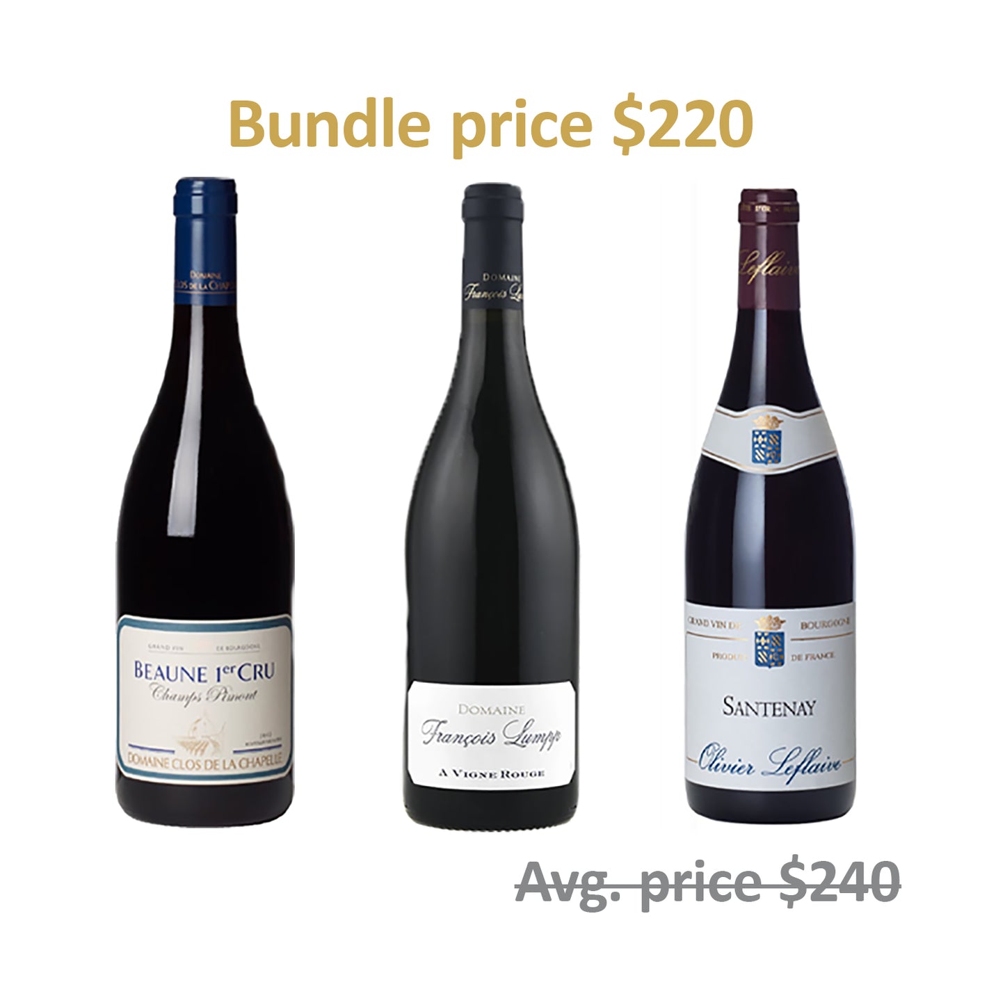 Pinot Noir Bundle: 3 Burgundy